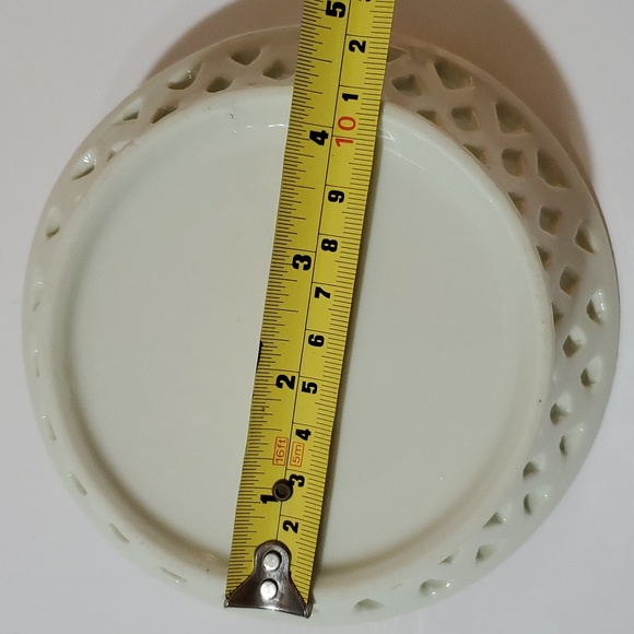 Formalities By Baum Bros. Vintage Victorian Rose Trinket Basket - Picture 10 of 12